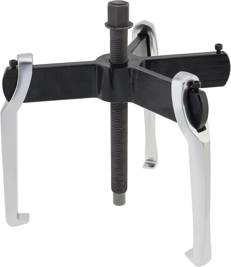 ChgImposs 10" 2 Jaw 3 Jaw Gear Puller, Adjustable Bearing Puller, Reversible Removal Tool for Internal External Pulling, Puller Tool for Removal of Pulleys Flywheels Bearings Gears - Image 1